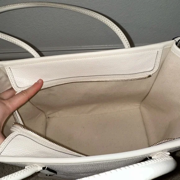 Kate Spade Ivory Tote Bag